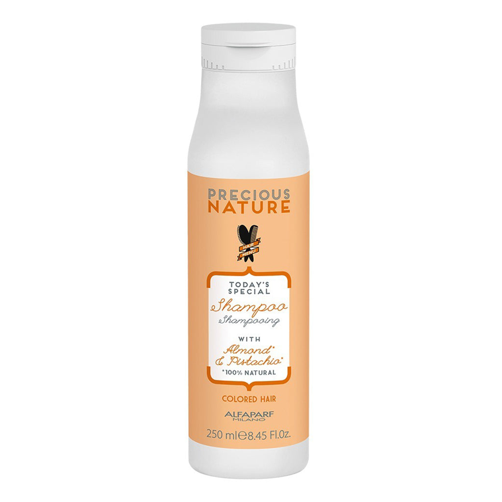 Alfaparf Milano Precious Nature Colored Hair Shampoo With Almond & Pistachio 250ml - Easy Pharmacy LLC