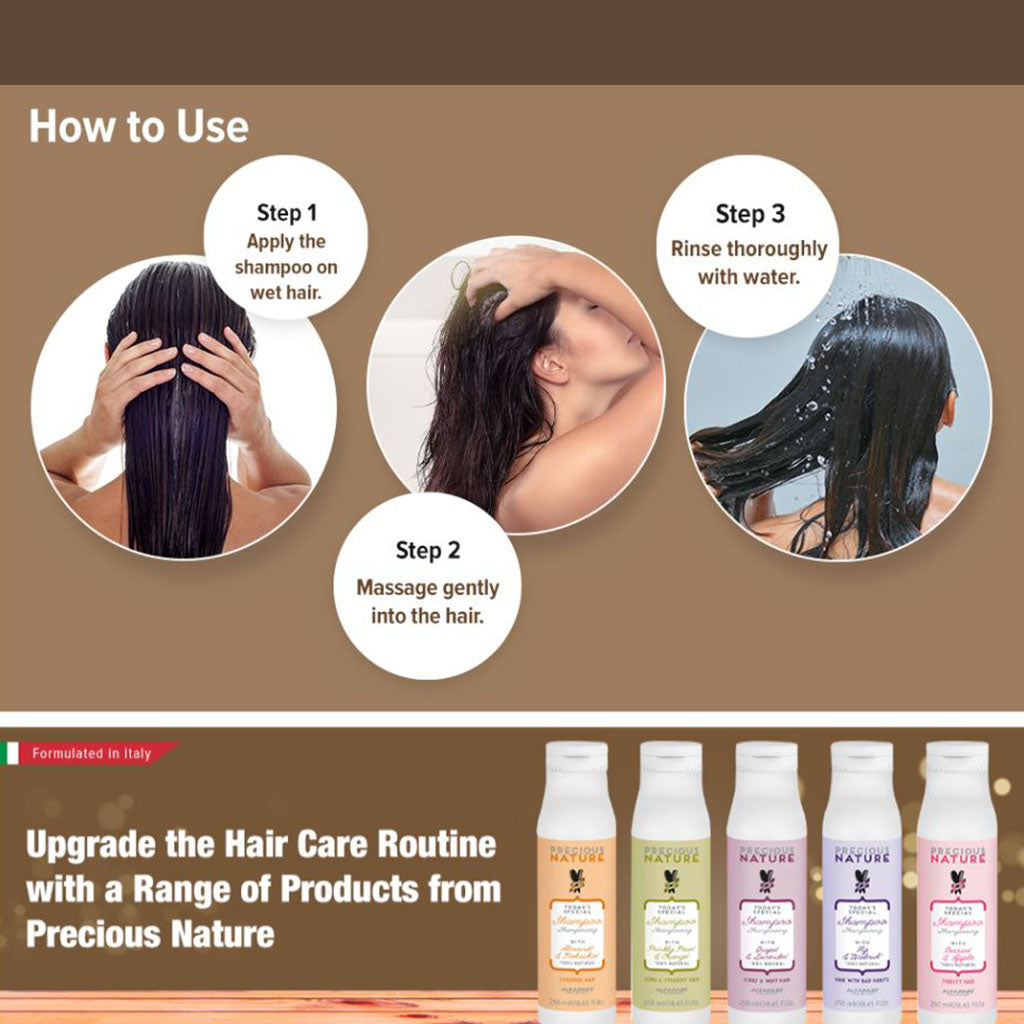 Alfaparf Milano Precious Nature Colored Hair Shampoo With Almond & Pistachio 250ml - Easy Pharmacy LLC