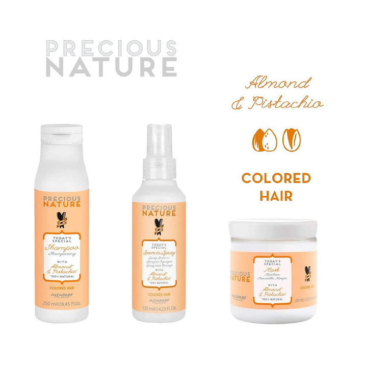 Alfaparf Milano Precious Nature Leave-In Spray For Colored Hair With Almond & Pistachio 125ml - Easy Pharmacy LLC