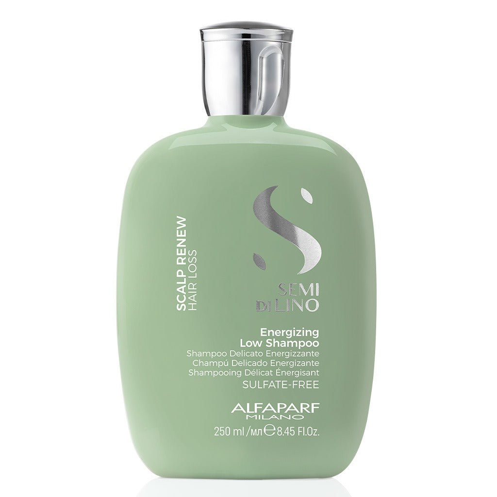 Alfaparf Milano Semi Di Lino Scalp Renew Sulfate Free Energizing Low Shampoo For Hair Loss 250ml - Easy Pharmacy LLC