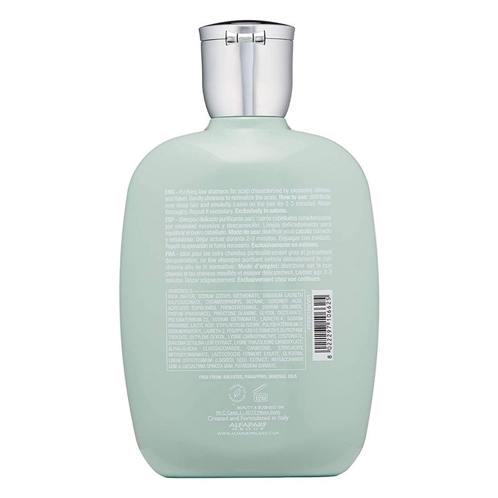 Alfaparf Milano Semi Di Lino Scalp Rebalance Purifying Low Shampoo For Dry Scalp 250ml - Easy Pharmacy LLC
