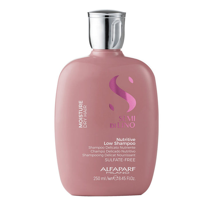 Alfaparf Milano Semi Di Lino Moisture Nutritive Sulfate Free Low Shampoo For Dry Hair 250ml - Easy Pharmacy LLC