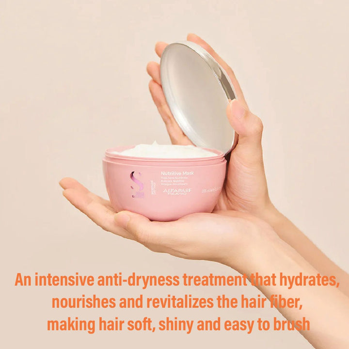 Alfaparf Milano Semi Di Lino Moisture Nutritive Mask For Dry Hair 200ml - Easy Pharmacy LLC