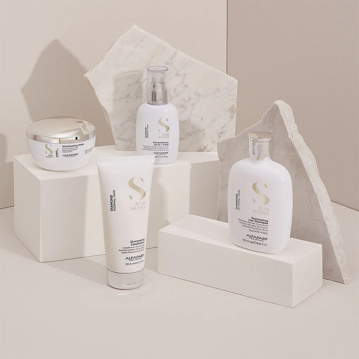 Alfaparf Milano Semi Di Lino Diamond Illuminating Sulfate Free Low Shampoo For Normal Hair 250ml - Easy Pharmacy LLC