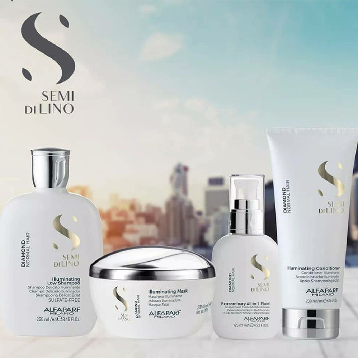 Alfaparf Milano Semi Di Lino Diamond Illuminating Hair Mask For Normal Hair 200ml - Easy Pharmacy LLC