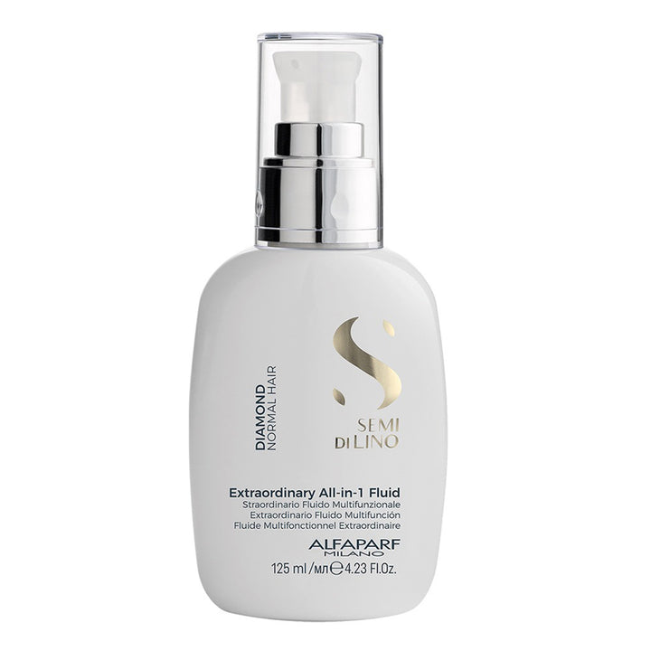 Alfaparf Milano Semi Di Lino Diamond Extraordinary All-In-One Leave-In Fluid With Thermal Protection For Normal Hair 125ml - Easy Pharmacy LLC