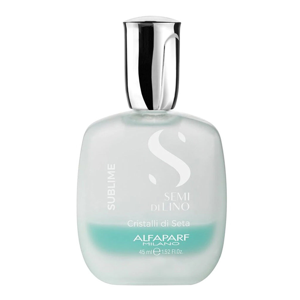 Alfaparf Milano Semi Di Lino Sublime Cristalli Di Seta Bi-Phase Smoothing Hair Serum For Fine Hair 45ml - Easy Pharmacy LLC