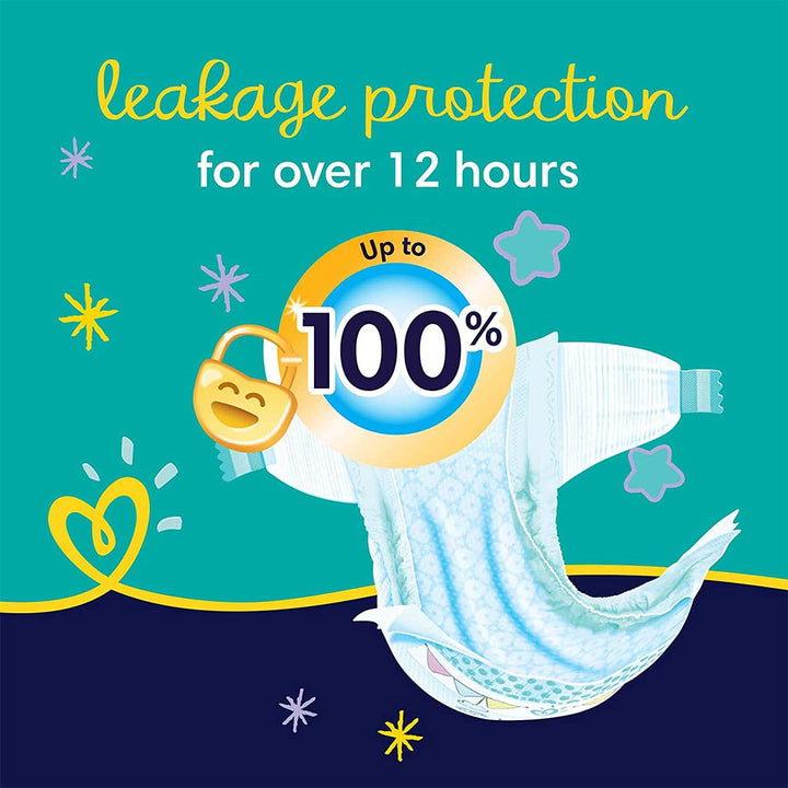 Pampers Baby-Dry Night Baby Diapers, Size 5, 12-17Kg, Pack of 88's - Easy Pharmacy LLC