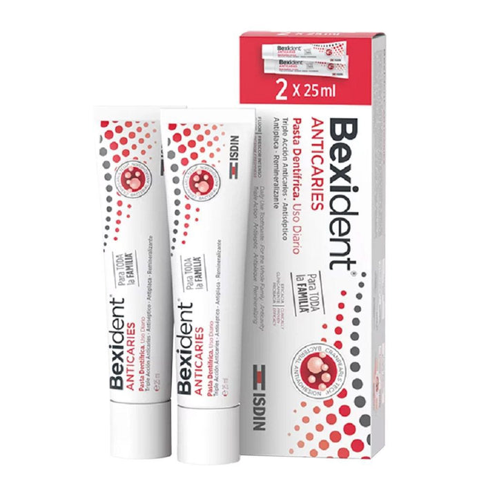 Isdin Bexident Anticaries Toothpaste 25 mL 2's - Easy Pharmacy LLC