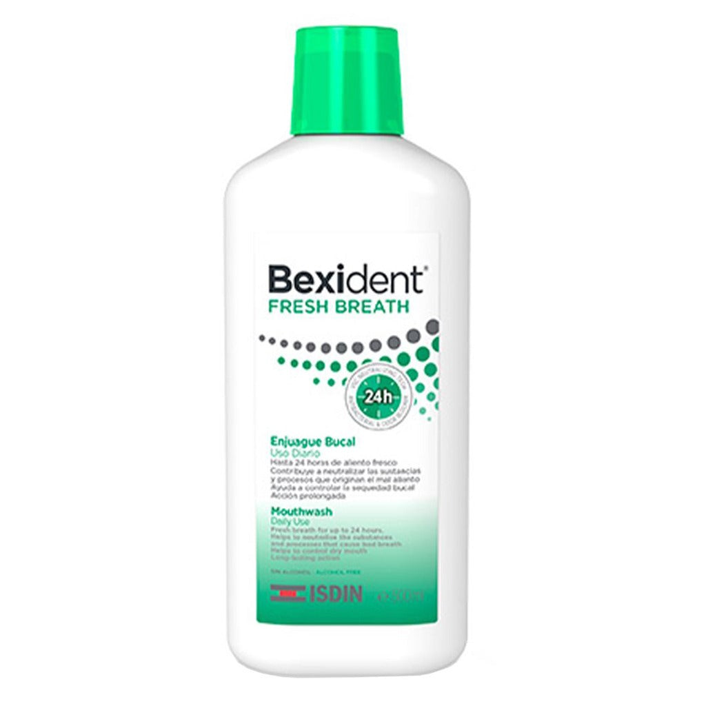 Isdin Bexident Fresh Breath Mouthwash 500 mL - Easy Pharmacy LLC