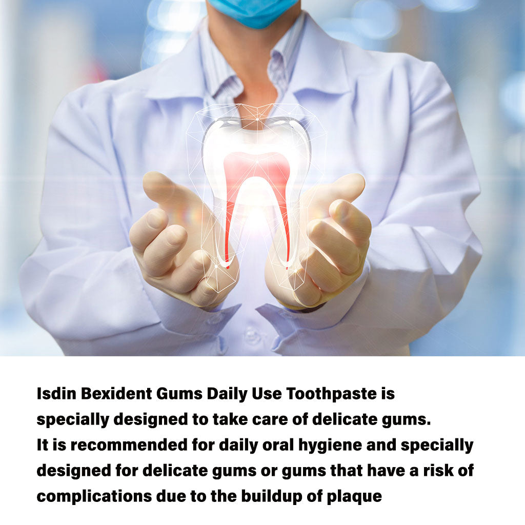 Isdin Bexident Gums Daily Use Toothpaste 25 mL 2's - Easy Pharmacy LLC