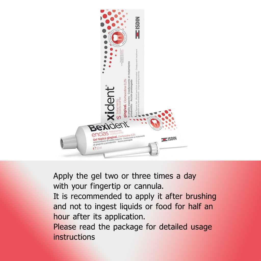 Isdin Bexident Gums Intensive Care Gingival Gel 50 mL - Easy Pharmacy LLC