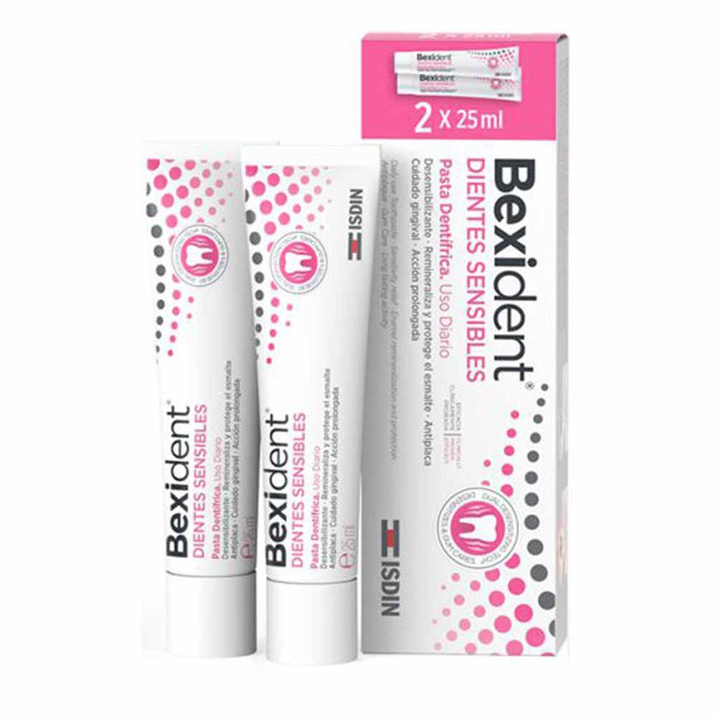Isdin Bexident Sensitive Teeth Toothpaste 25 mL 2's - Easy Pharmacy LLC