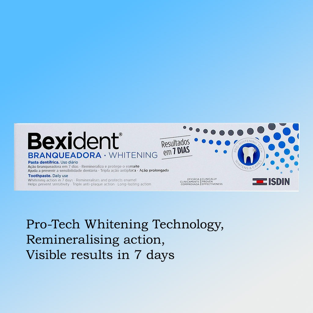 Isdin Bexident Whitening Toothpaste 125 mL - Easy Pharmacy LLC