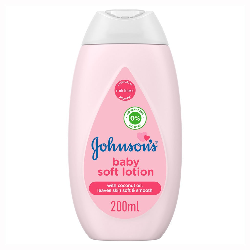 Johnson's Baby Soft Lotion With Coconut Oil 200ml - Easy Pharmacy LLC