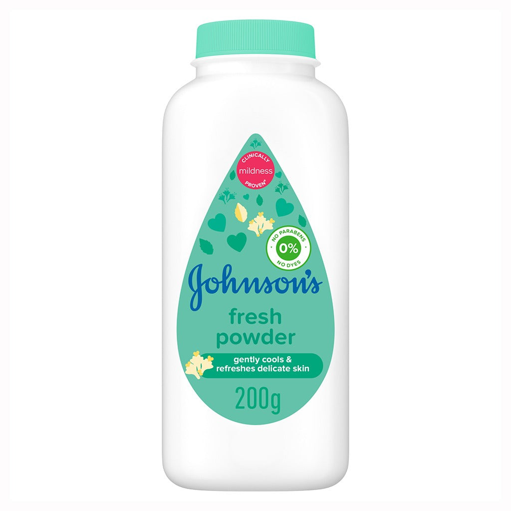 Johnson's Baby Fresh Powder 200g - Easy Pharmacy LLC