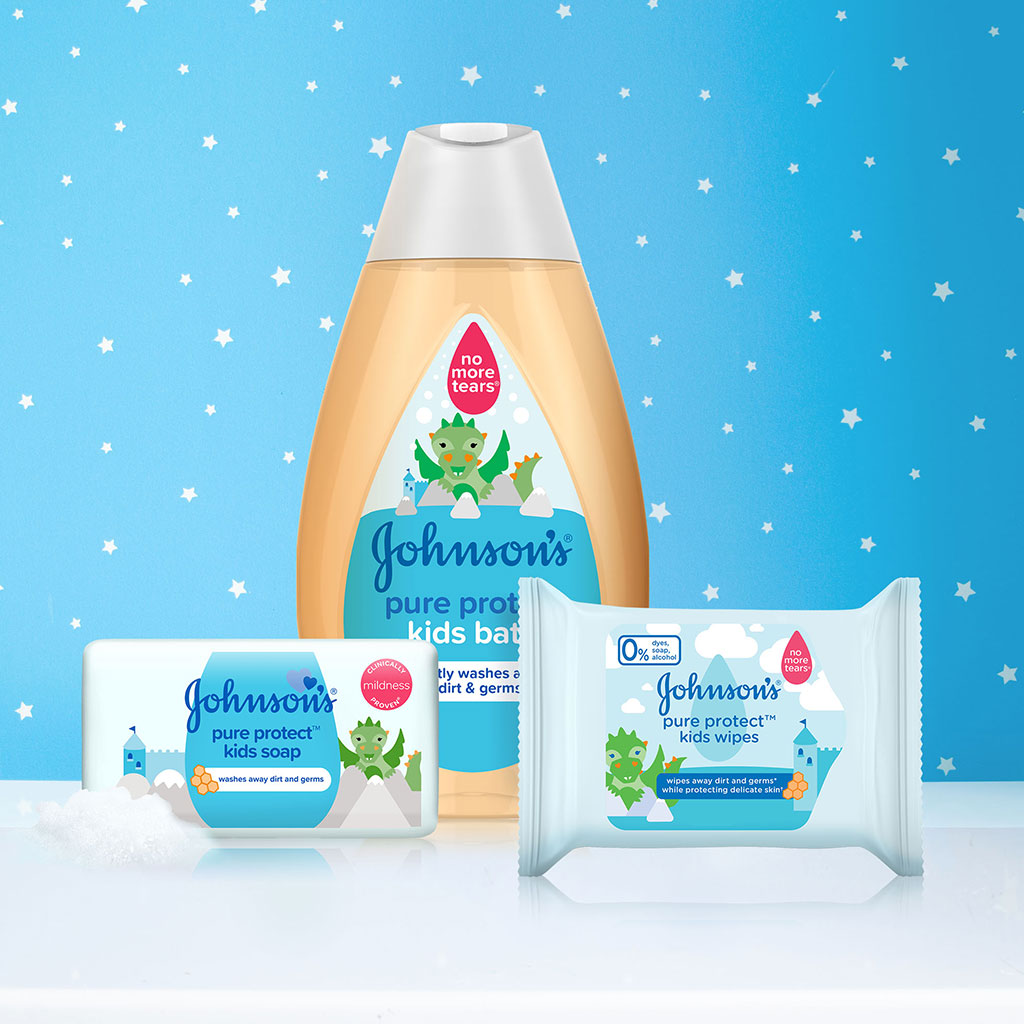 Johnson's Pure Protect Kids Bath 500ml - Easy Pharmacy LLC