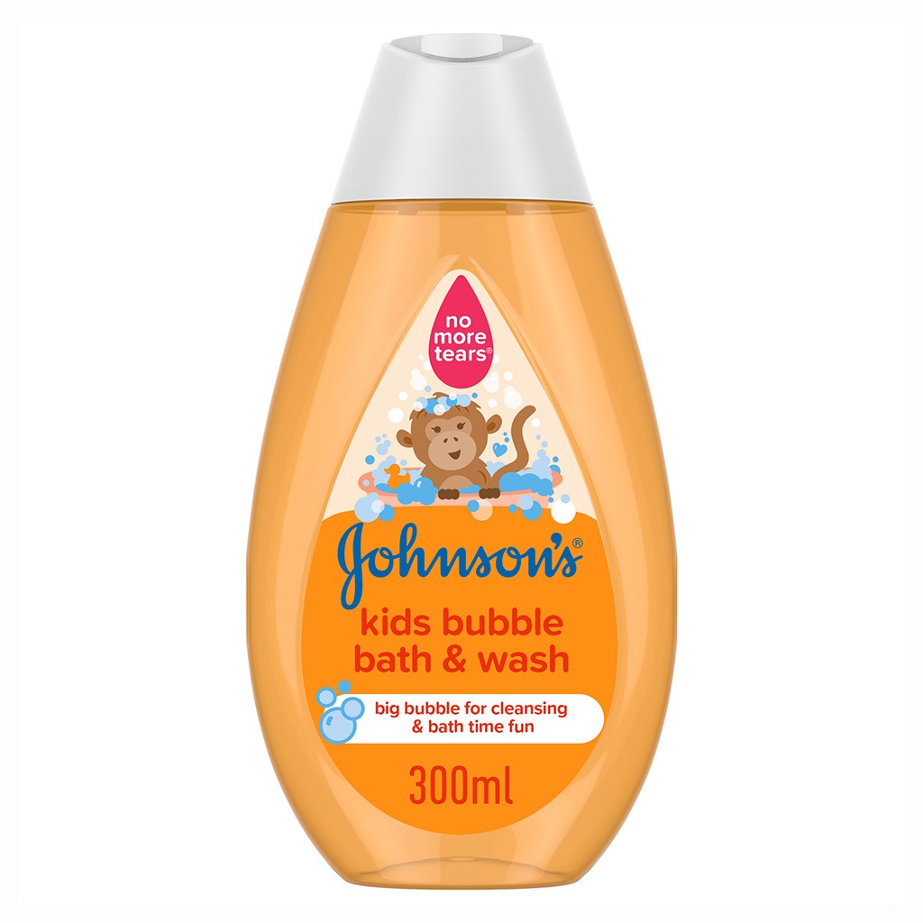 Johnson's Kids Bubble Bath & Wash 300ml - Easy Pharmacy LLC