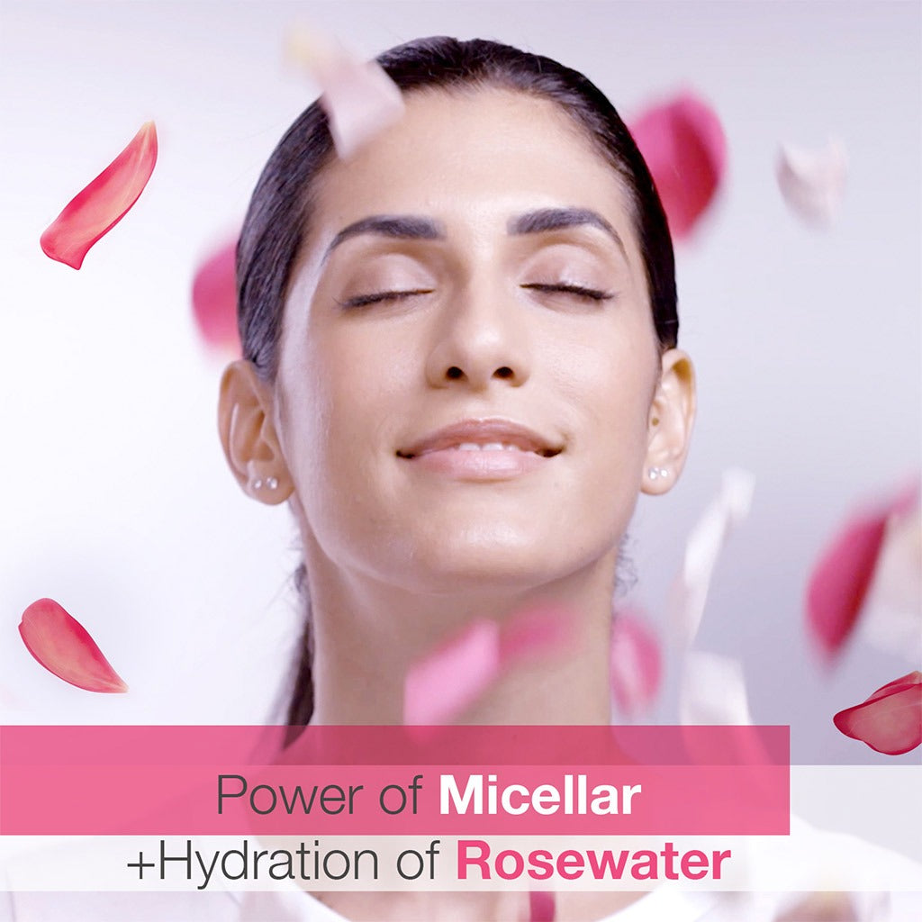 Johnson's Fresh Hydration Micellar Rose-Infused Cleansing Water For Normal Skin 400ml - Easy Pharmacy LLC