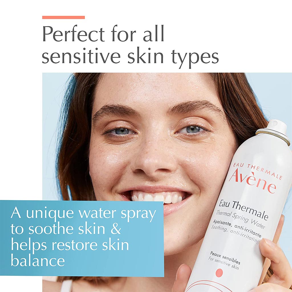 Avene Thermal Spring Water Spray, Soothing & Anti-irritating Water For Sensitive Skin 50ml - Easy Pharmacy LLC