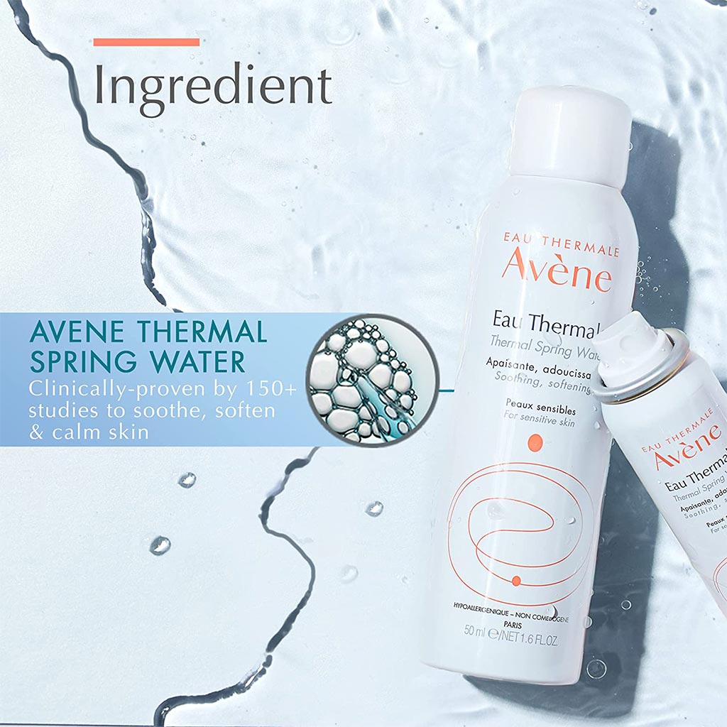 Avene Thermal Spring Water Spray, Soothing & Anti-irritating Water For Sensitive Skin 50ml - Easy Pharmacy LLC