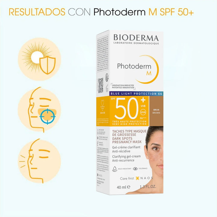 Bioderma Photoderm M SPF50+ Brown Tinted Sun Cream 40 mL - Easy Pharmacy LLC