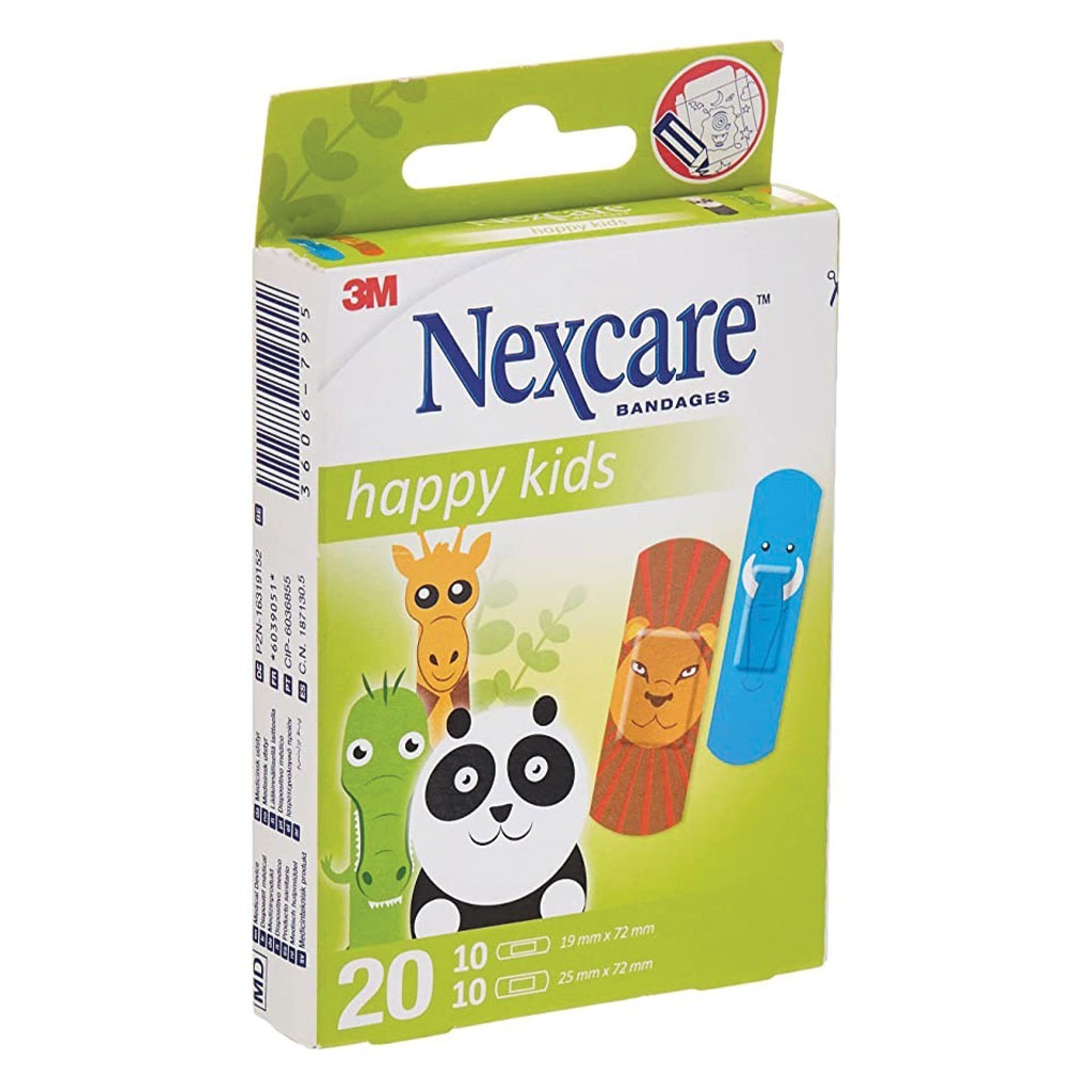 3M Nexcare Happy Kids Bandage Cool Assorted 20's - Easy Pharmacy LLC