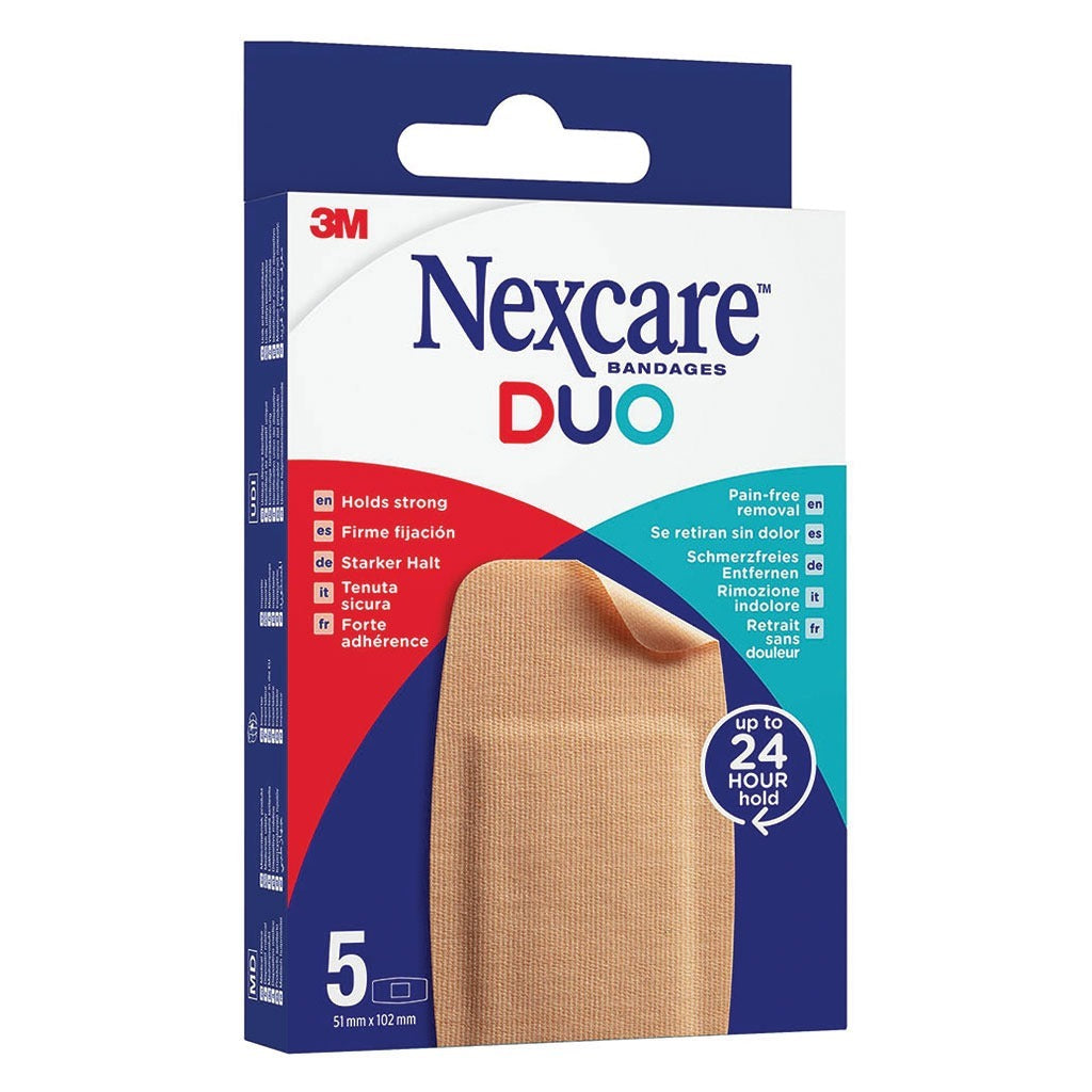 3M Nexcare Duo Maxi Bandages 5's - Easy Pharmacy LLC