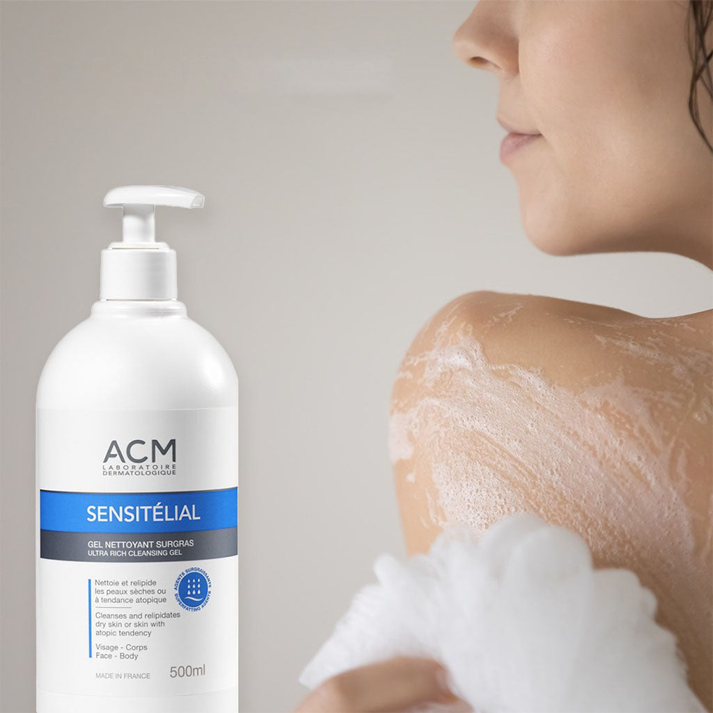 ACM Sensitelial Ultra Rich Cleansing Gel For Dry Skin 500ml - Easy Pharmacy LLC