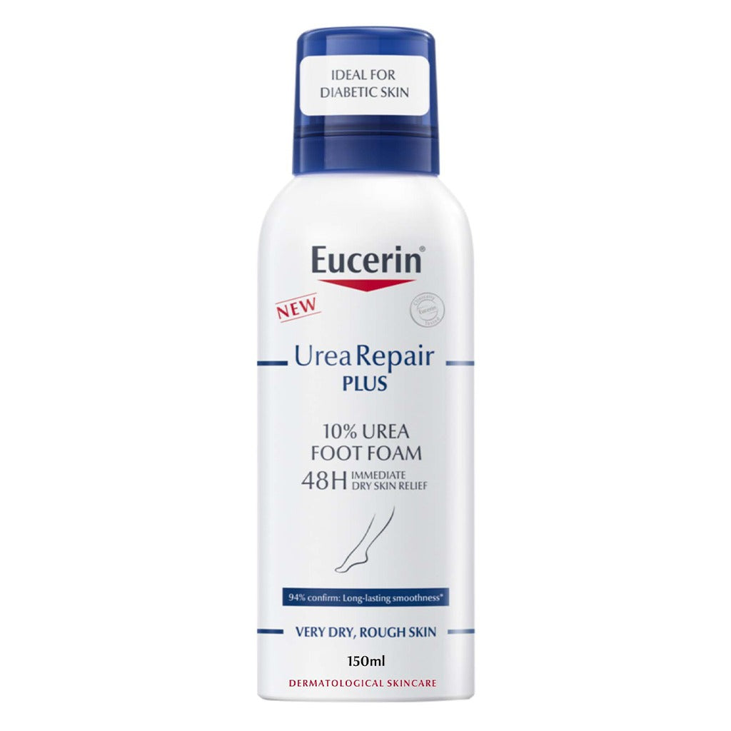 Eucerin UreaRepair Plus 10% Urea Foot Foam For Dry & Rough Foot 150ml - Easy Pharmacy LLC