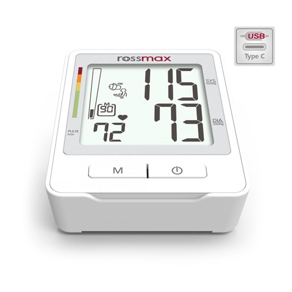 Rossmax Z1 Automatic Blood Pressure Monitor with USB Type C Port for Charging - Easy Pharmacy LLC