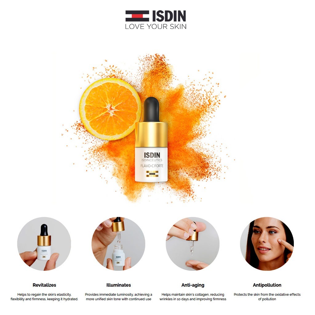 Isdin Ceutics Flavo-C Forte 1IU Serum 5.3 mL 1's - Easy Pharmacy LLC
