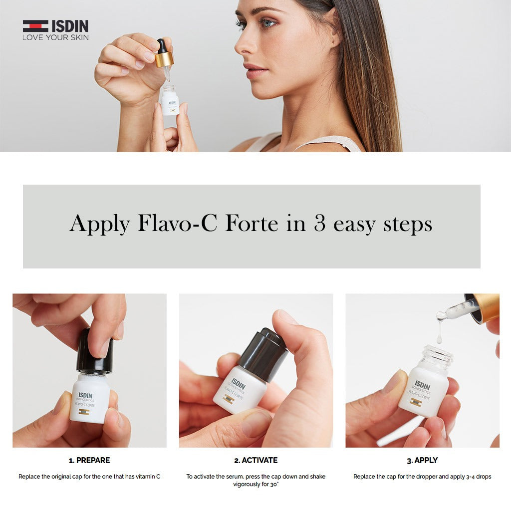 Isdin Ceutics Flavo-C Forte 1IU Serum 5.3 mL 1's - Easy Pharmacy LLC