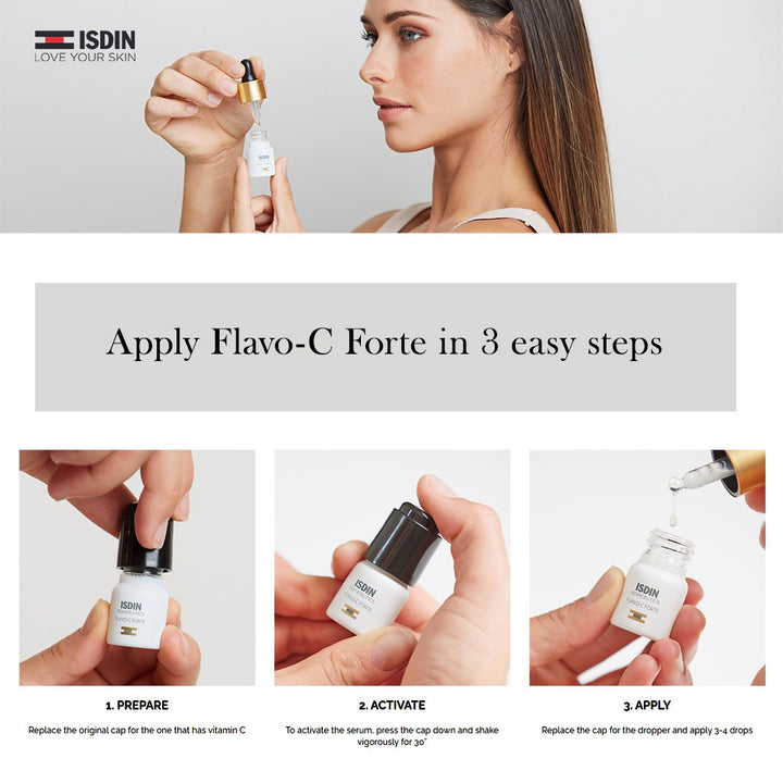 Isdin Ceutics Flavo-C Forte 1IU Serum 5.3 mL 1's - Easy Pharmacy LLC