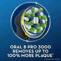 Oral-B Pro Clean 3 3000 Rechargeable Electric Toothbrush with Built-in Timer & Travel Case – Black
