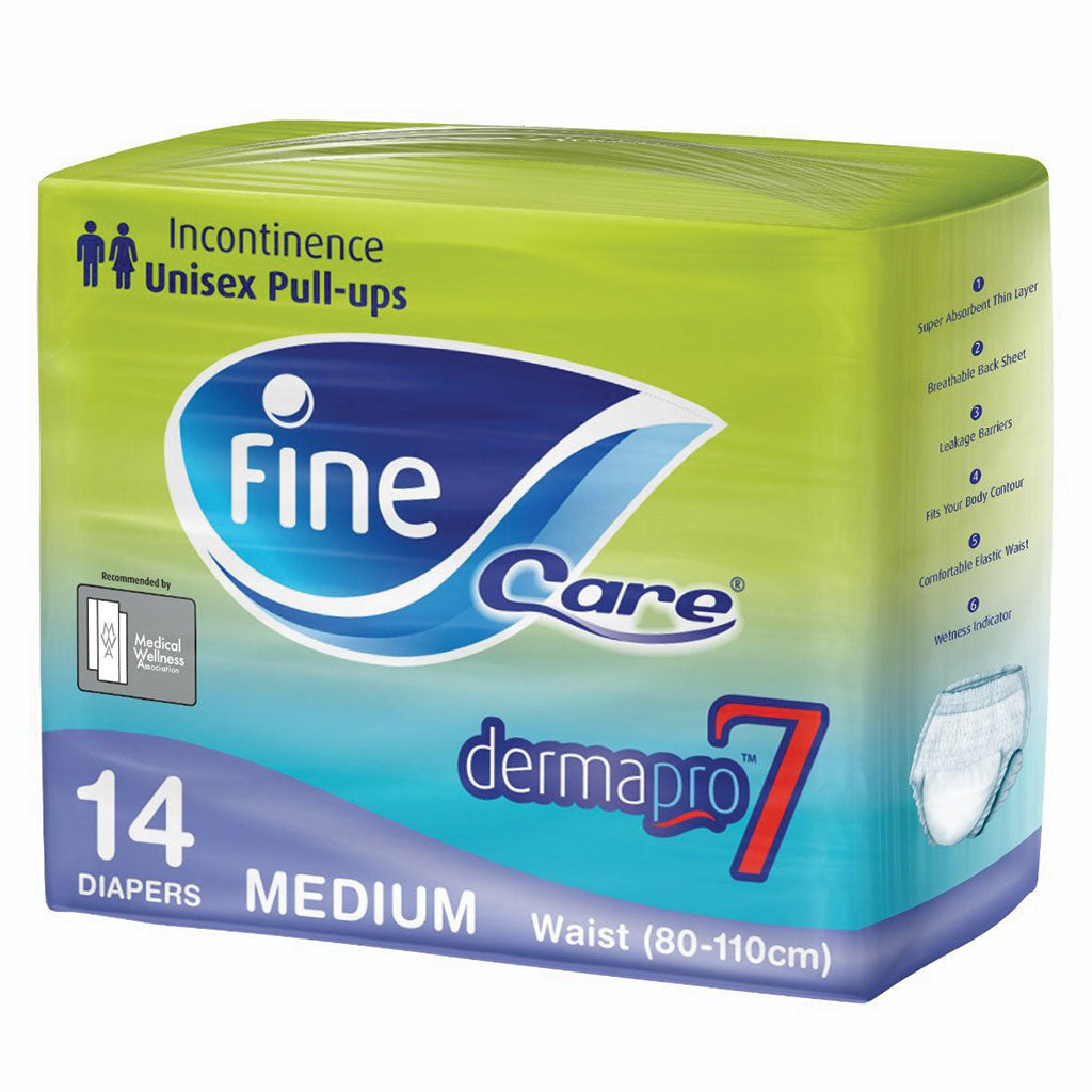 Fine Care® Adult Diaper Unisex Briefs Pull-Ups Medium 14's 216509 - Easy Pharmacy LLC