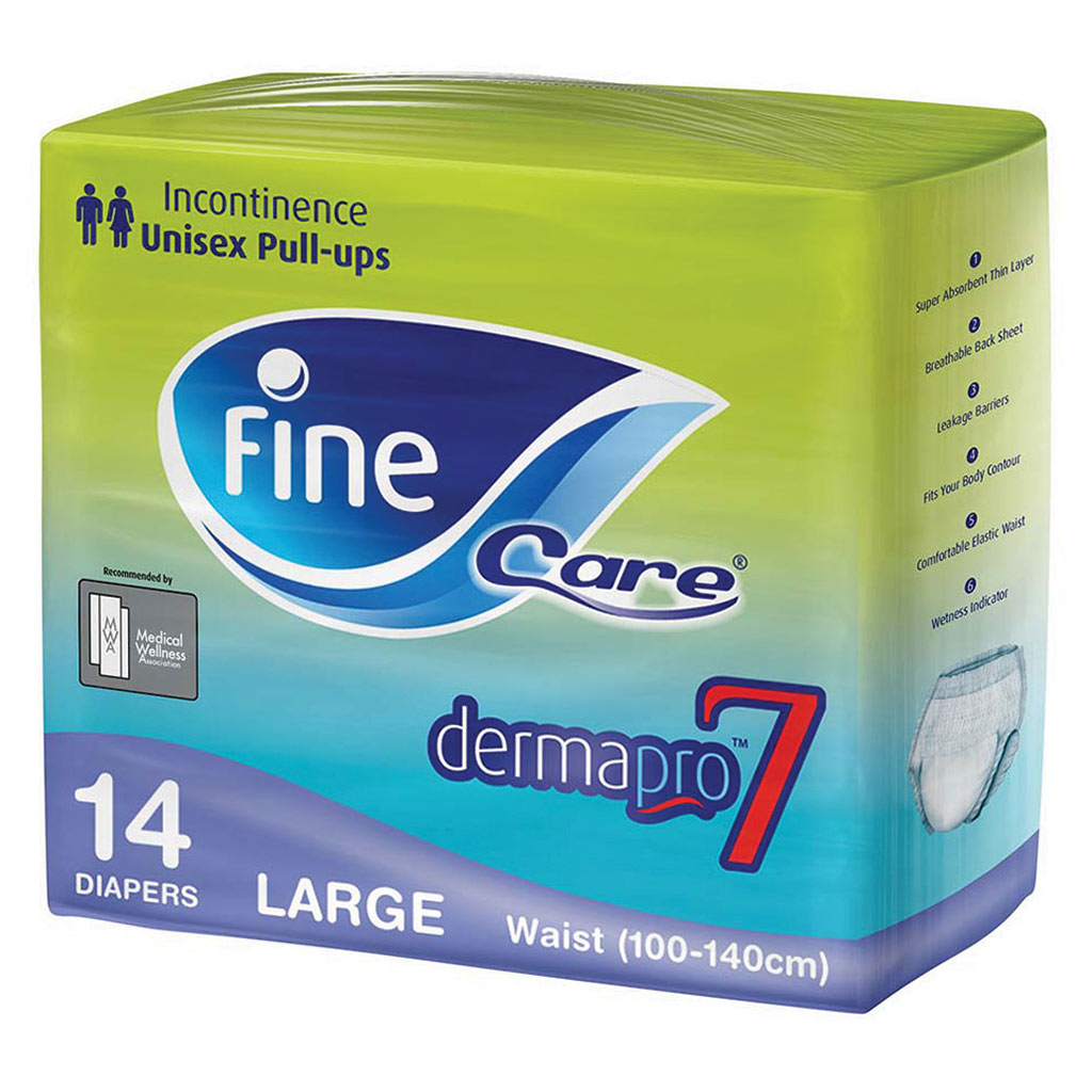 Fine Care® Adult Diaper Unisex Briefs Pull-Ups Large 14's 239072 - Easy Pharmacy LLC