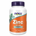 Now Zinc 50mg Tablets For Immune Support, Pack of 250's