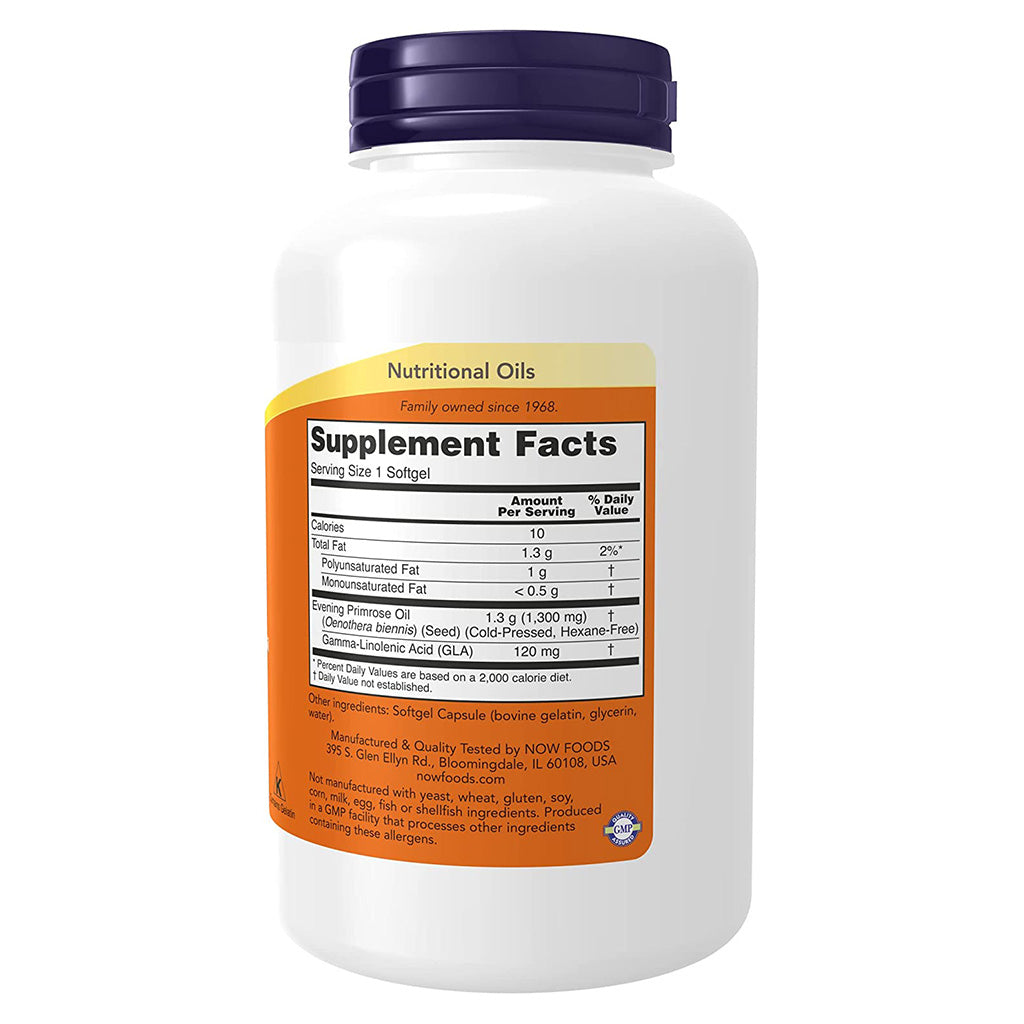Now Super Primrose 1300mg Softgel For Women's Health, Pack of 120's - Easy Pharmacy LLC