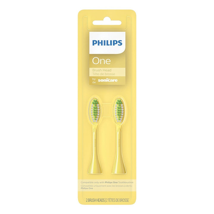Philips Sonicare One Replacement Brush Head Mango BH1022/02, 2's - Easy Pharmacy LLC
