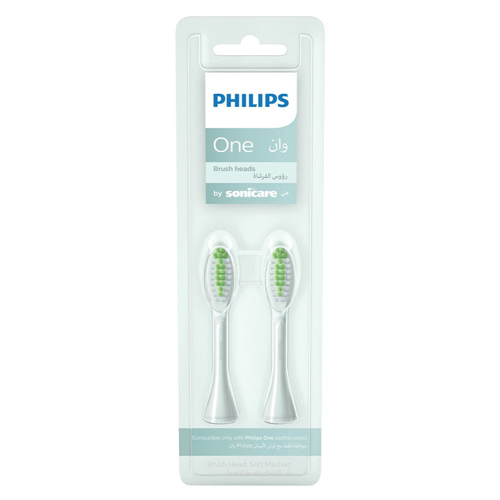 Philips Sonicare One Replacement Brush Head Mint Light Blue BH1022/03, 2's - Easy Pharmacy LLC