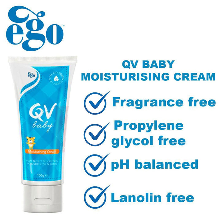 Ego QV Baby Moisturizing Cream 100g - Easy Pharmacy LLC