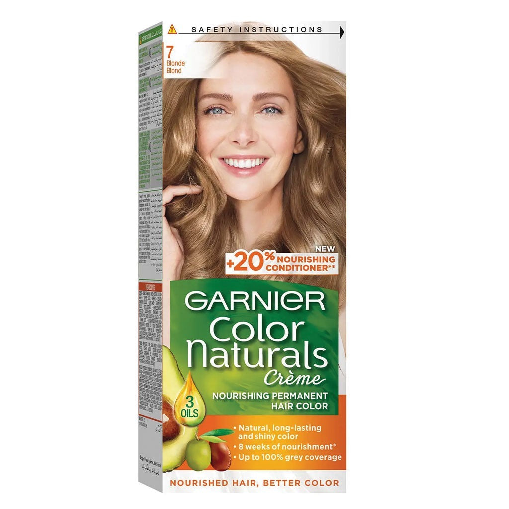 Garnier Color Naturals Cream Hair Color 7 Blonde Kit - Easy Pharmacy LLC