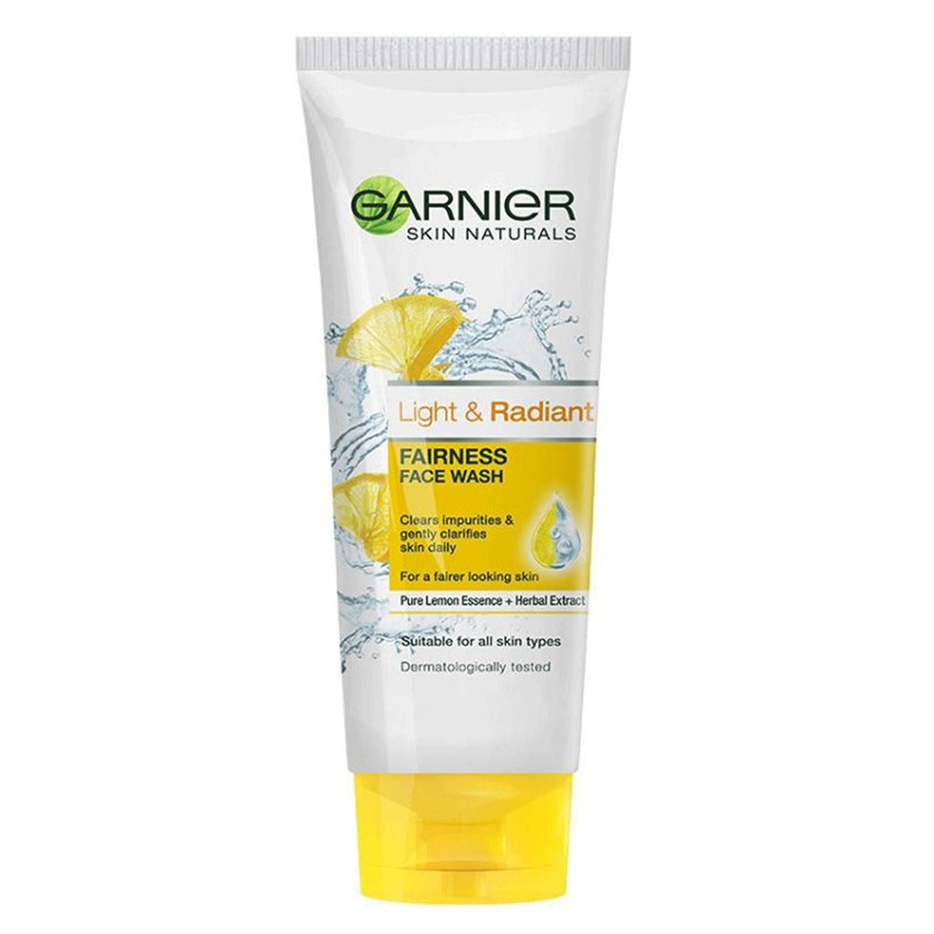 Garnier SkinActive Light & Radiant Fairness Face Wash 100 mL - Easy Pharmacy LLC