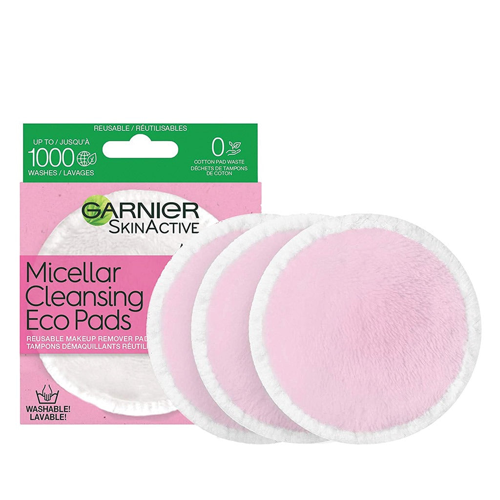 Garnier SkinActive Micellar Cleansing Eco Pads 3's - Easy Pharmacy LLC
