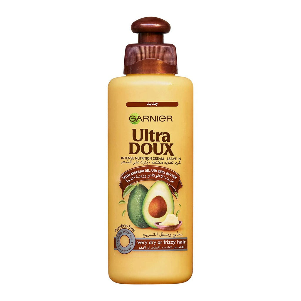 Garnier Ultra Doux Avocado Oil & Shea Butter Intense Nourishment Leave-In Cream 200 mL - Easy Pharmacy LLC