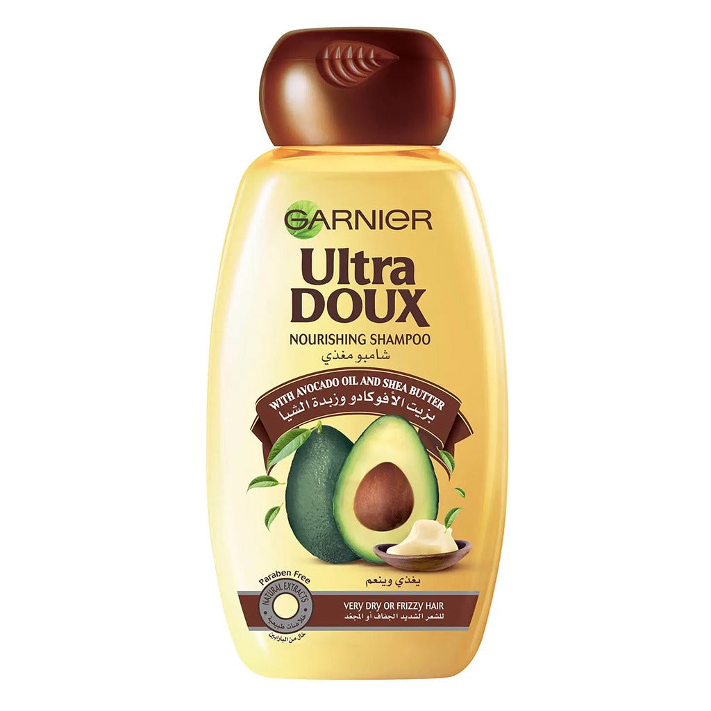 Garnier Ultra Doux Avocado Oil And Shea Butter Nourishing Shampoo 400 mL - Easy Pharmacy LLC
