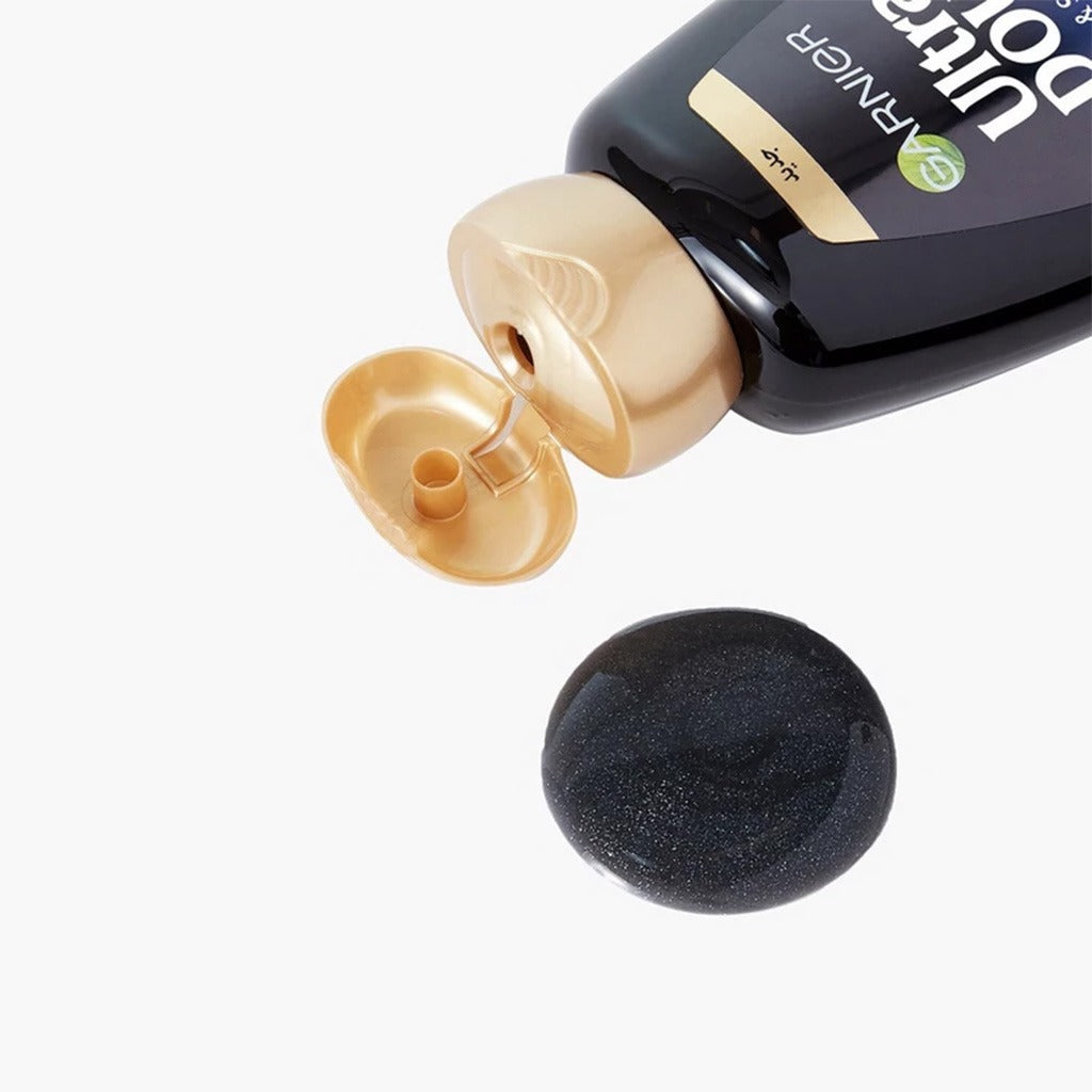Garnier Ultra Doux Black Charcoal + Nigella Seed Oil Purifying & Shine Shampoo For Sensitive Scalp & Dull Hair 200 mL - Easy Pharmacy LLC