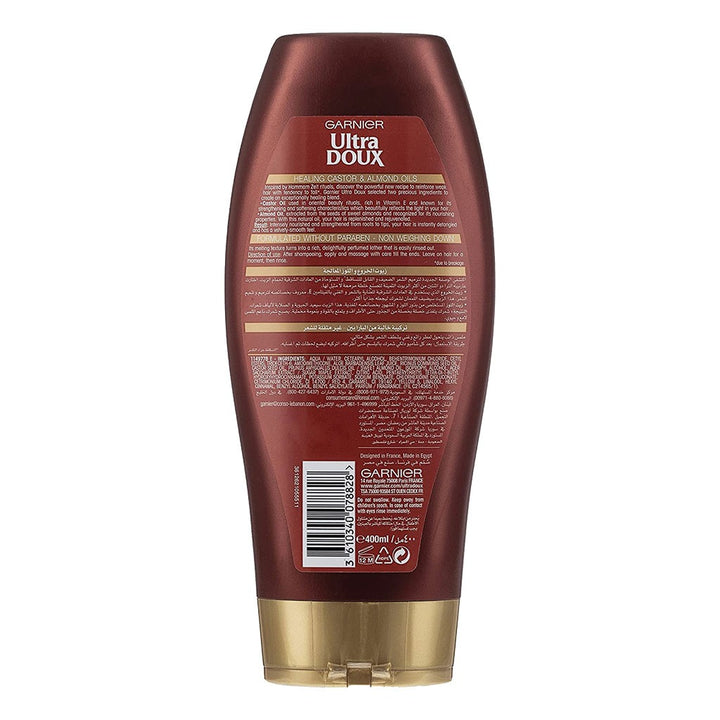 Garnier Ultra Doux Castor & Almond Healing Conditioner 400 mL - Easy Pharmacy LLC