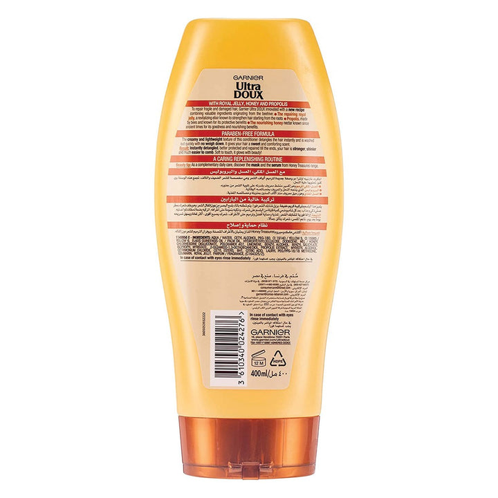 Garnier Ultra Doux Honey Treasures Replenishing Conditioner 400 mL - Easy Pharmacy LLC